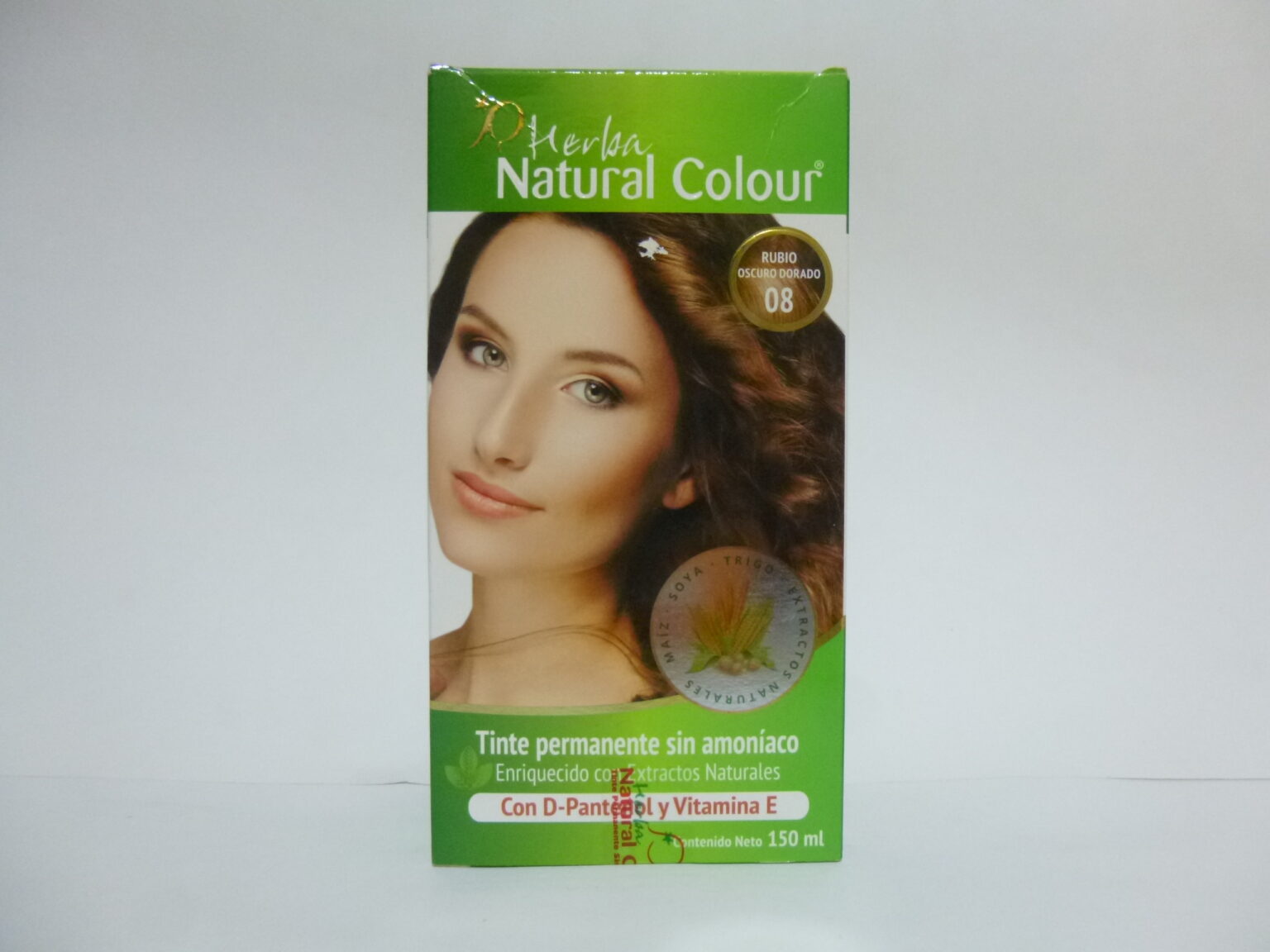 Tinte Natural Colour Rubio Oscuro Dorado Org Nicos Y Naturales