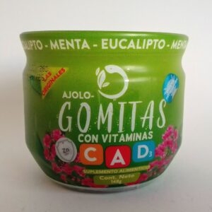 Gomitas Ajolotius con vit. C, A y D3