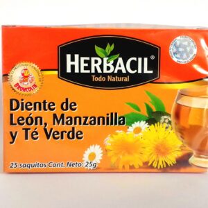 Té de Diente de León, Manzanilla y Té Verde